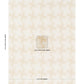 Purchase 88111 | Vibrato Houndstooth, Antique Gold - Schumacher Fabric
