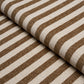 Purchase 88651 | Mallie Performance Stripe, Brown - Schumacher Fabric