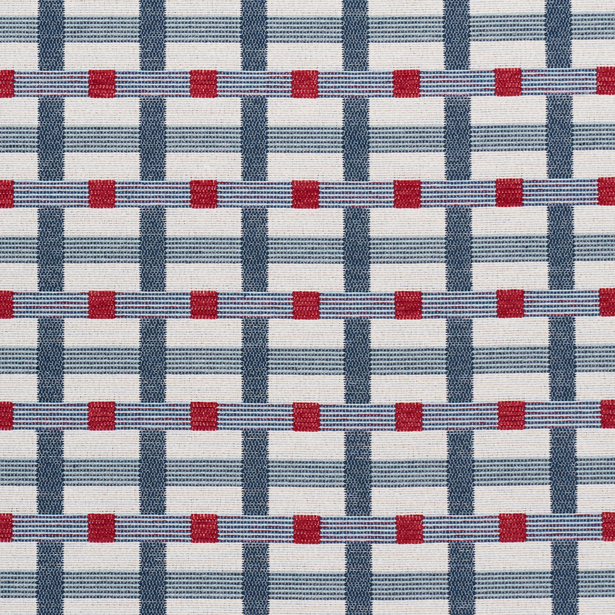 Purchase 88681 | Stone Harbor Performance, Blue & Red - Schumacher Fabric