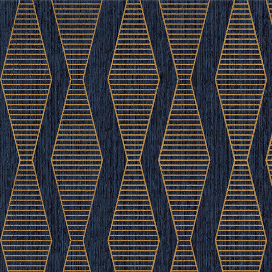 Purchase JF Wallpaper Item# 9223 68Ws131 Blue Geometric Wallpaper
