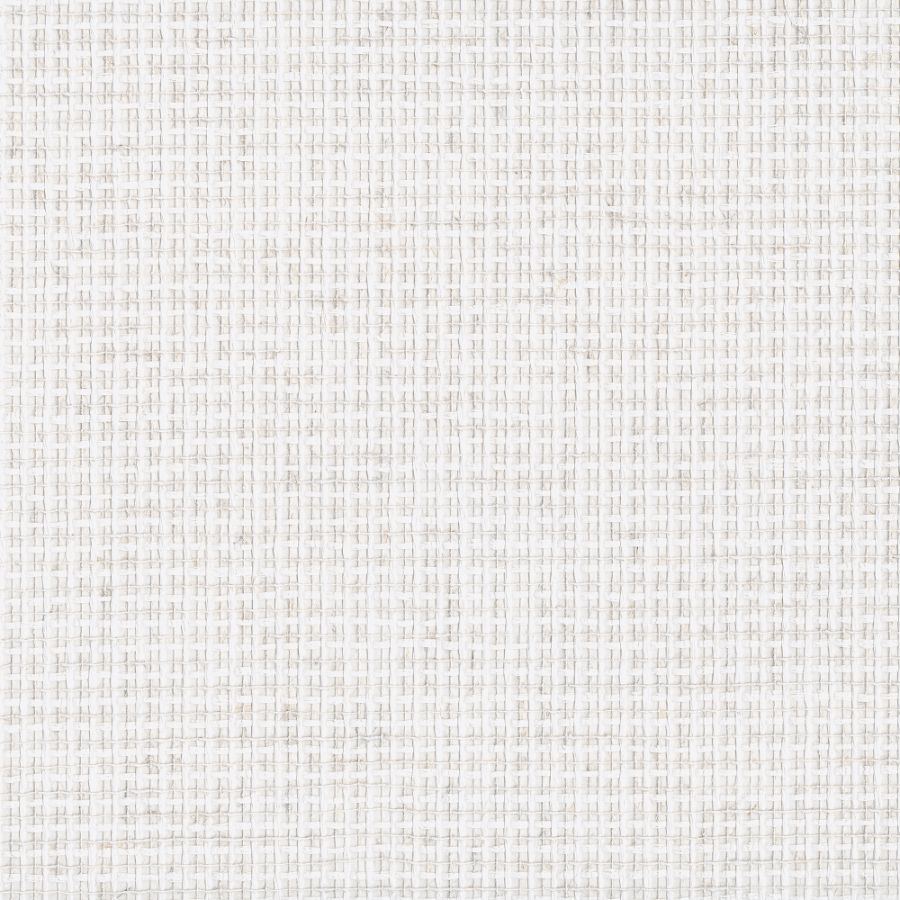 9236 32WS141 | Indochine Vol. 3 Grasscloth, White, Check/Plaid - JF Wallpaper