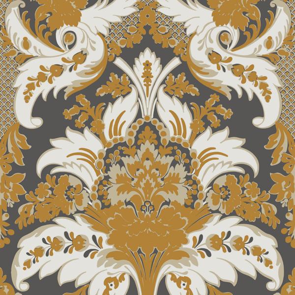 Order 94/5027 Cs Aldwych Black And Gold By Cole and Son Wallpaper