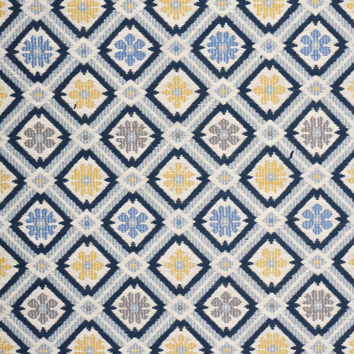 Purchase 940204 | Hospitality Savonnerie In/Out, Denim - Schumacher Fabric