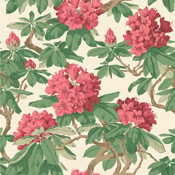Search 99/4019 Cs Bourlie Carmine By Cole and Son Wallpaper