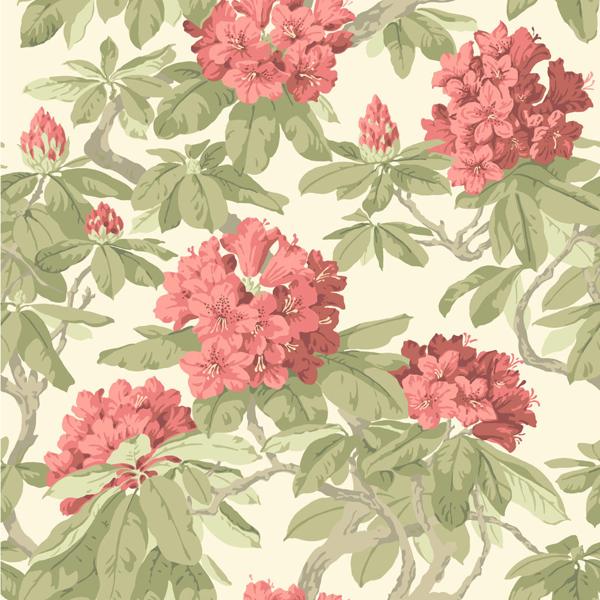 Shop 99/4020 Cs Bourlie Coral By Cole and Son Wallpaper