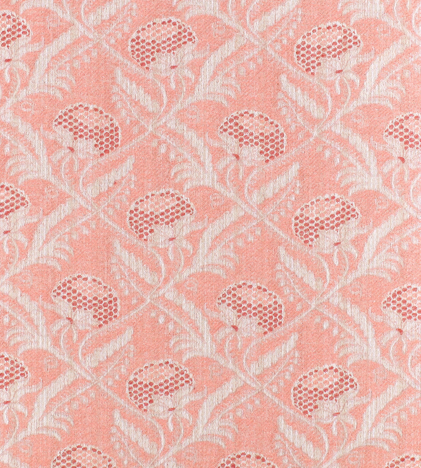 Purchase Old World Weavers Fabric Product A7 000214PG, Boutonniere Coral 1