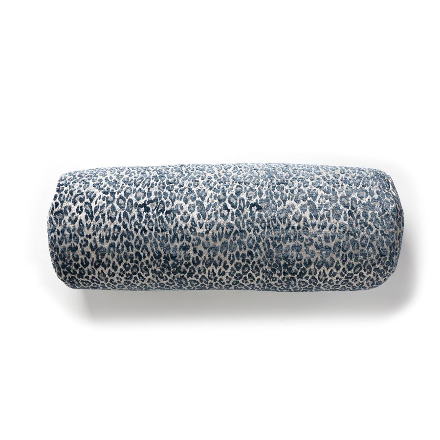 Purchase A9BLEOPILL0008 Leopard, Orion Blue - Scalamandre Pillows