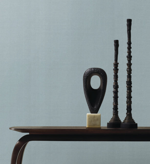 Purchase Ab1805 | Artifacts, Woven Linen Sky Blue - Antonina Vella Wallpaper