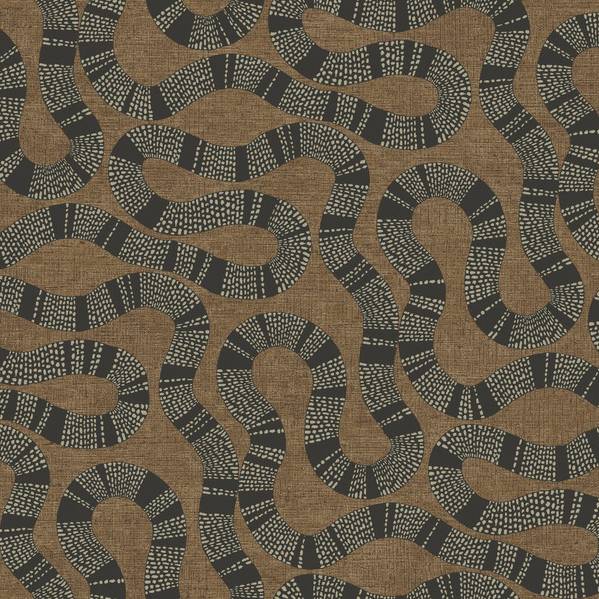 Purchase Ab3001 | Artifacts, Ophidia Brown - Antonina Vella Wallpaper