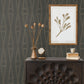 Purchase Ab3014 | Artifacts, Henlein Charcoal - Antonina Vella Wallpaper