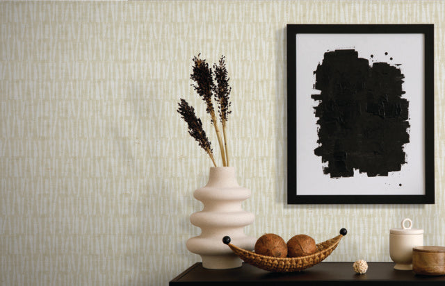 Purchase Ab3041 | Artifacts, Thatched Taupe - Antonina Vella Wallpaper