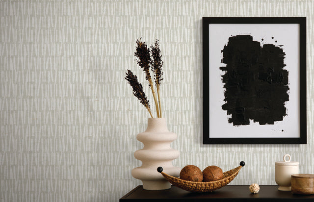 Purchase Ab3043 | Artifacts, Thatched Grey - Antonina Vella Wallpaper