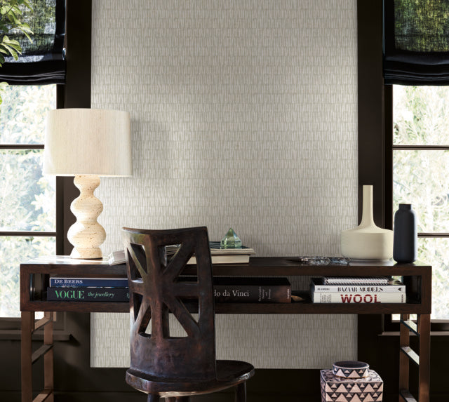 Purchase Ab3043 | Artifacts, Thatched Grey - Antonina Vella Wallpaper