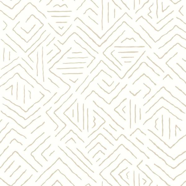 Purchase Ab3085 | Artifacts, Sirih Beige - Antonina Vella Wallpaper