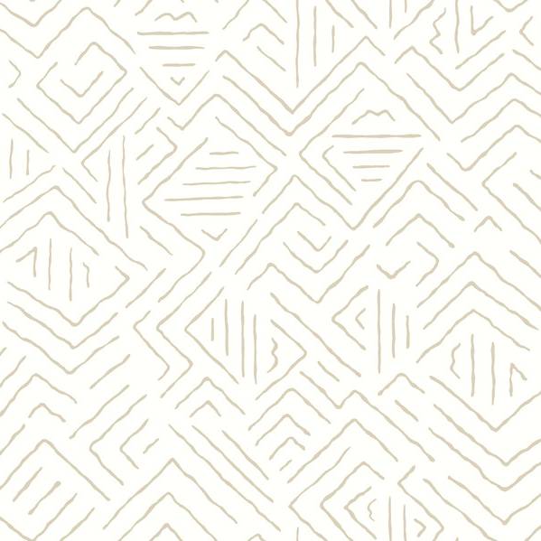 Purchase Ab3085 | Artifacts, Sirih Beige - Antonina Vella Wallpaper