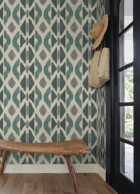 Purchase Ab3092 | Artifacts, Patan Indigo - Antonina Vella Wallpaper