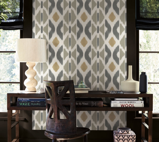 Purchase Ab3095 | Artifacts, Patan Taupe - Antonina Vella Wallpaper