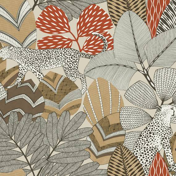 Purchase Ab3111 | Artifacts, Namiri Ochre - Antonina Vella Wallpaper