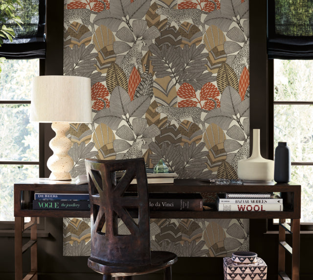 Purchase Ab3111 | Artifacts, Namiri Ochre - Antonina Vella Wallpaper