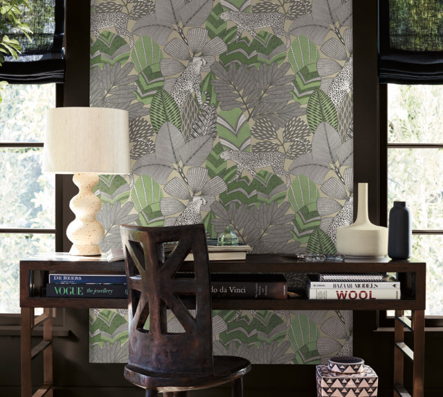 Purchase Ab3114 | Artifacts, Namiri Green - Antonina Vella Wallpaper