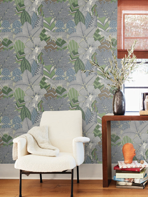 Purchase Ab3115 | Artifacts, Namiri Blue - Antonina Vella Wallpaper