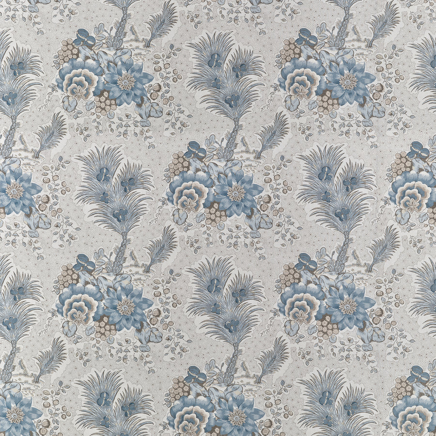Order Anna French Fabric Pattern# AF10716 pattern name Drexel Hill color name Spa Blue.
