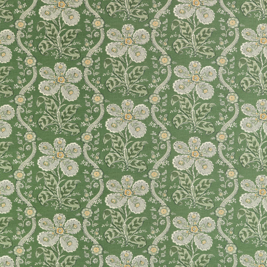 Save on Anna French Fabric Item# AF10719 pattern name St. Gilles color name Green.