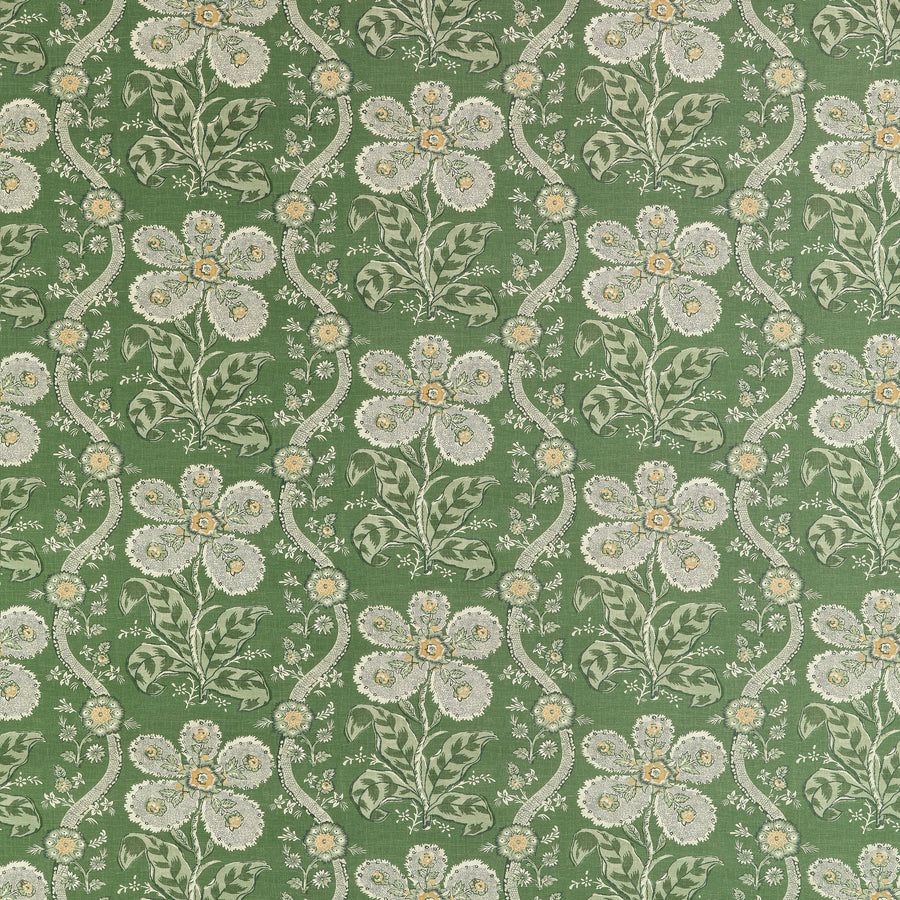 Acquire Anna French Fabric Item# AF10719 pattern name St. Gilles color name Green.