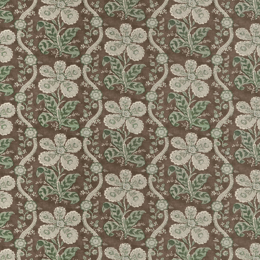 Purchase Anna French Fabric Pattern number AF10720 pattern name St. Gilles color name Brown.