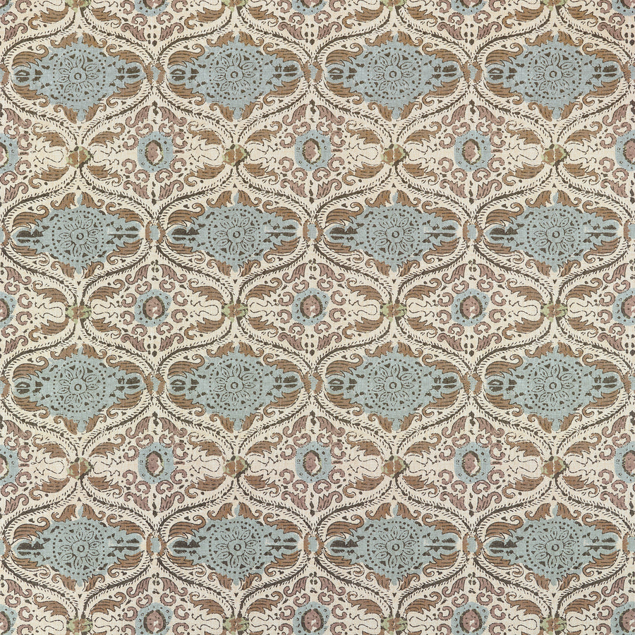 Shop Anna French Fabric Product AF10754 pattern name Cecilia color name Gold and Sage.