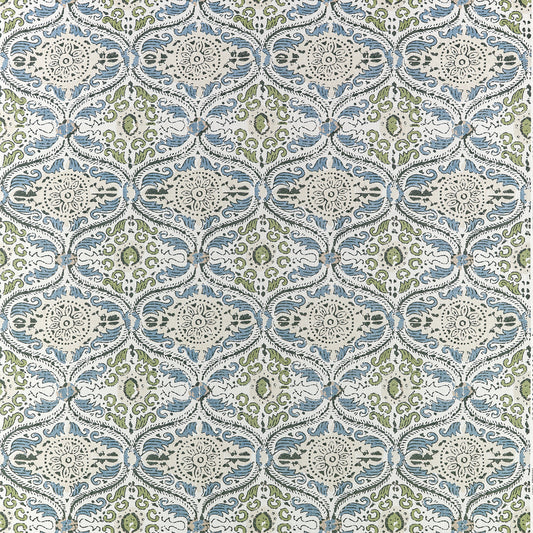 Looking for Anna French Fabric Product# AF10756 pattern name Cecilia color name Blue and Green.