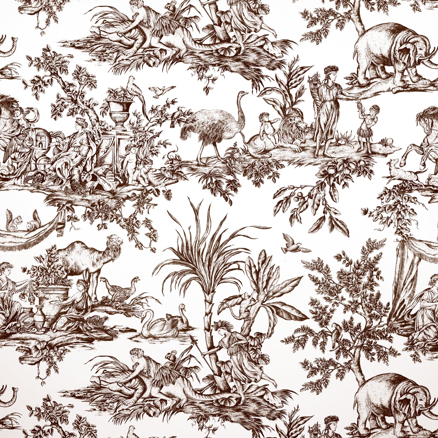Purchase  Ann French Fabric Pattern# AF15169  pattern name  Antilles Toile