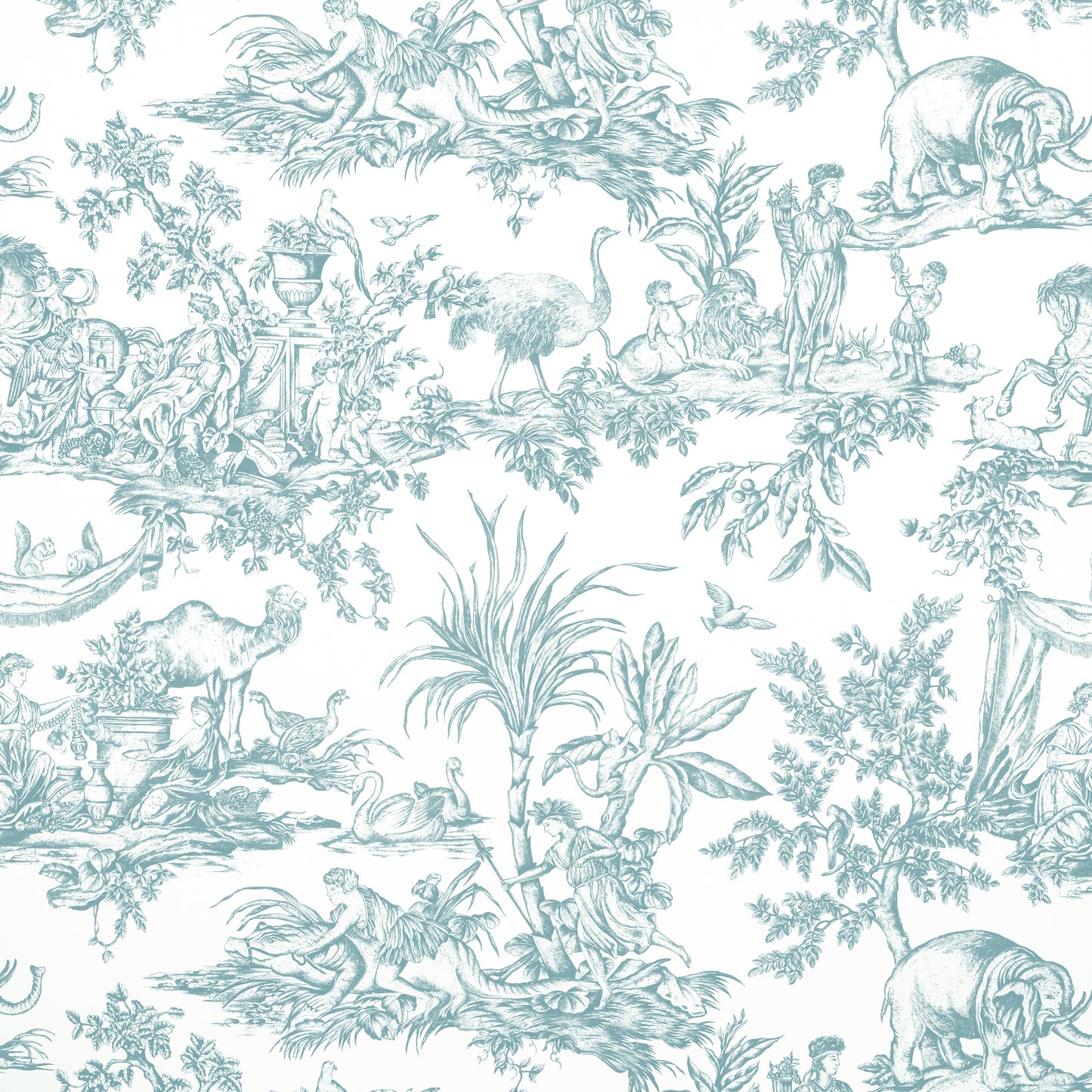 Purchase  Ann French Fabric SKU AF15170  pattern name  Antilles Toile