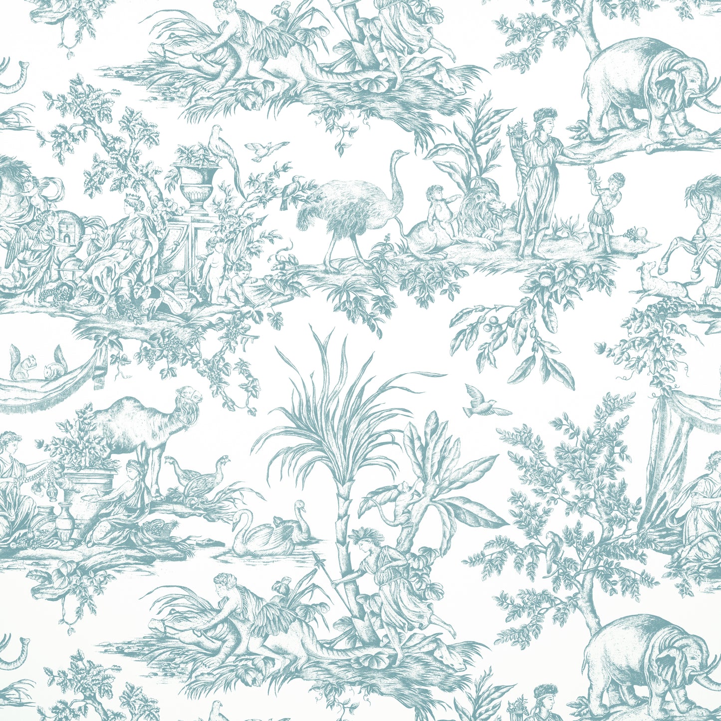 Purchase  Ann French Fabric SKU AF15170  pattern name  Antilles Toile
