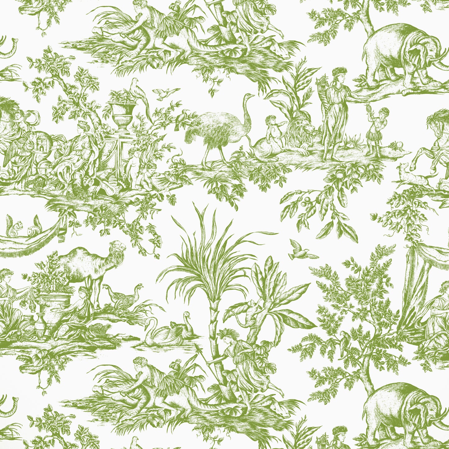 Purchase  Ann French Fabric Item AF15172  pattern name  Antilles Toile