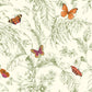 Purchase Af2027 | Toile Resource Library, Papillon - York Wallpaper