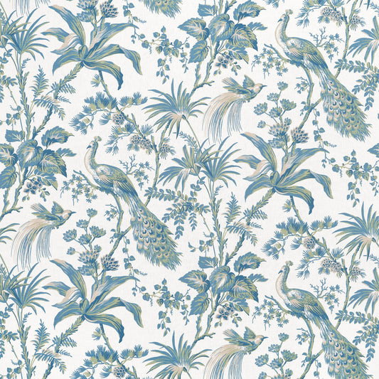 Find Anna French Fabric Product Af57830 Pattern Name Peacock Toile From The Collection Bristol Fabric Book. 