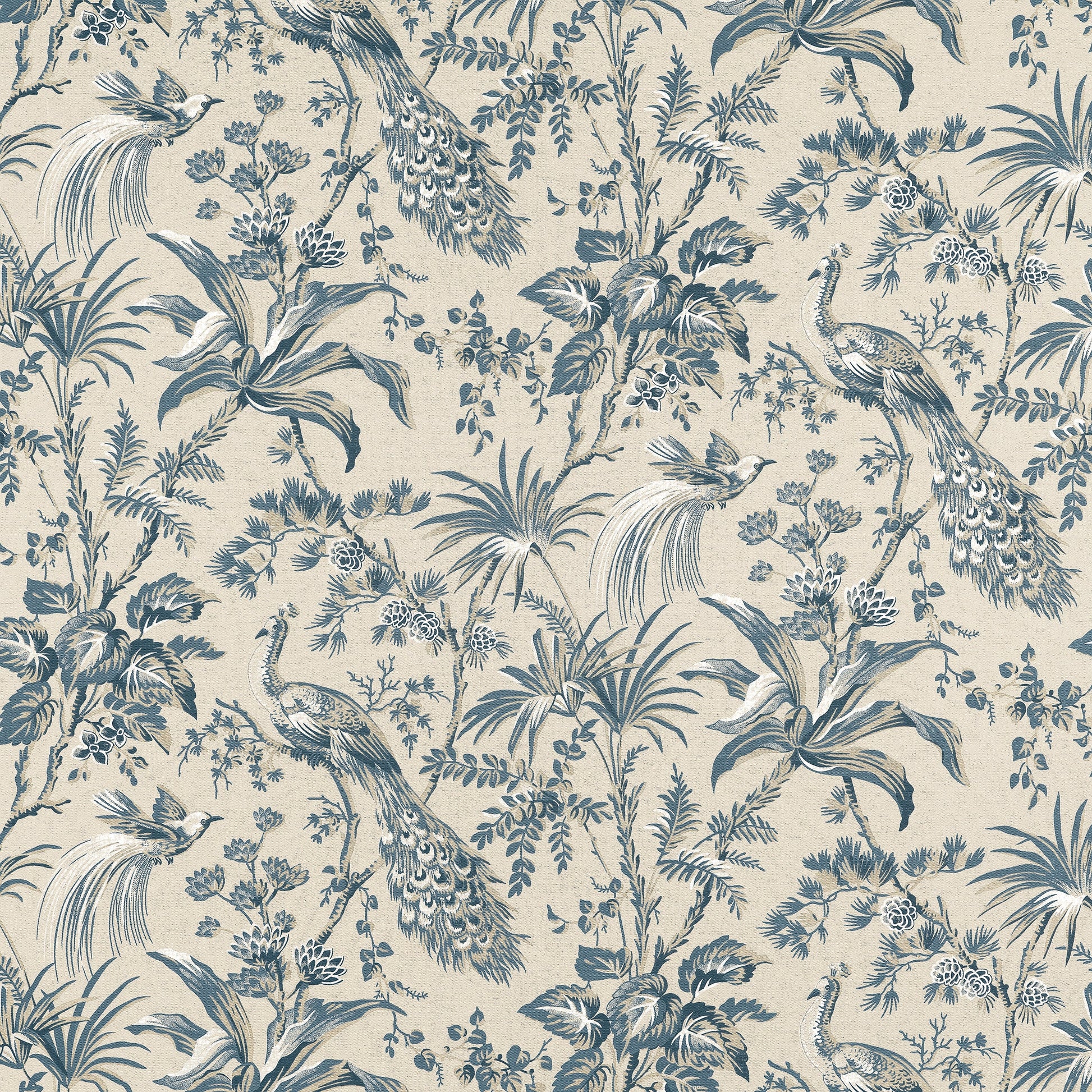 Looking For Anna French Fabric Item# Af57833 Pattern Name Peacock Toile From The Collection Bristol Fabric Book. 