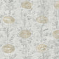 Purchase Af6516 | Tea Garden Ii, French Marigold White & Gold - Ronald Redding Wallpaper