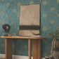 Purchase Af6519 | Tea Garden Ii, French Marigold Teal Green & Gold - Ronald Redding Wallpaper