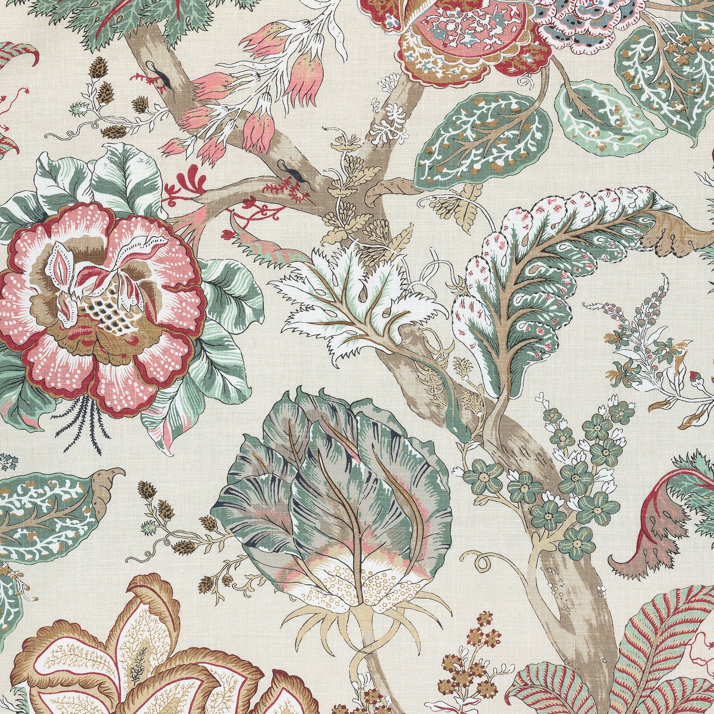 Purchase  Ann French Fabric SKU# AF78741  pattern name  Kalamkari