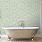 Purchase AH100195AH Brewster Wallpaper, Penelope Green Floral Damask - Arthouse1