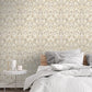 Purchase AH100196AH Brewster Wallpaper, Birdy Neutral Nuthatch Floral - Arthouse1