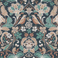 Purchase AH100197AH Brewster Wallpaper, Birdy Navy Nuthatch Floral - Arthouse