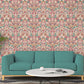 Purchase AH100199AH Brewster Wallpaper, Birdy Pink Nuthatch Floral - Arthouse1