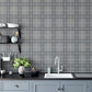Purchase AH251906 Brewster Wallpaper, Hudson Grey Checkered Plaid - Arthouse12