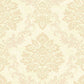 Purchase AH290403 Brewster Wallpaper, Harriet Khaki Damask - Arthouse