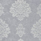 Purchase AH290406 Brewster Wallpaper, Harriet Silver Damask - Arthouse