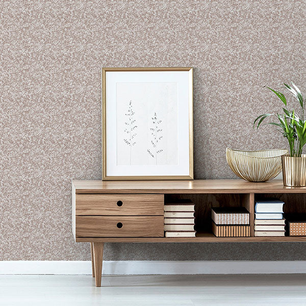 Purchase AH294300 Brewster Wallpaper, Lois Rose Gold Texture - Arthouse1