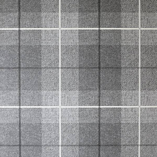 Purchase AH294900 Brewster Wallpaper, Hector Charcoal Plaid - Arthouse